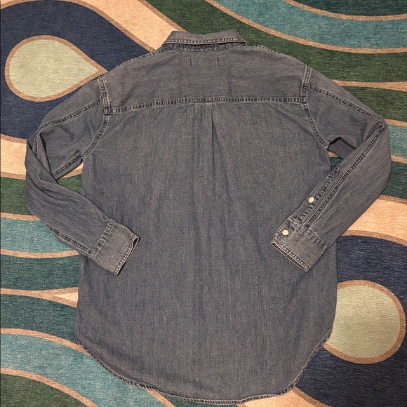 Madewell Indigo Denim Shirt - Picture 3 of 3